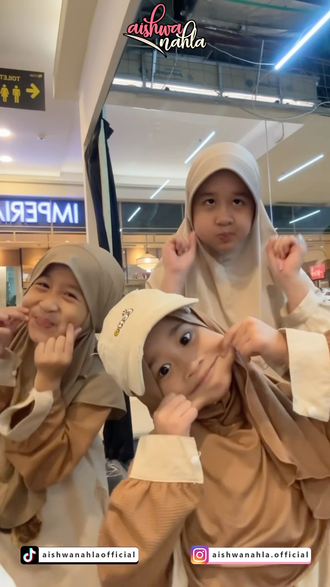 BONEKA SHOLAWAT ? #lucu #aishwanahla #funny #3nahla #anak #aishwanahlasholawat