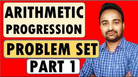 SSC Class 10 | Arithmetic Progression | PROBLEM SET - 3 [ Q-1 (1-10) ]