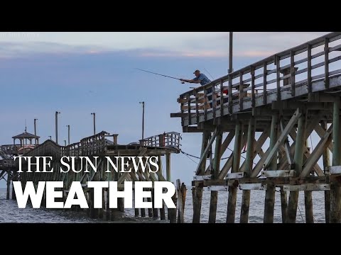 Cherry Grove Pier Regulars Continue Fishing Despite Hurricane Ian's Damage