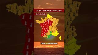 🔴 Vigilance rouge canicule : 40 à 43°C attendus !
