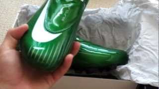 noodzaak Ondoorzichtig overdrijving Nike Mercurial Vapor IV SL Carbon Fibre Pine Green FG Review - YouTube