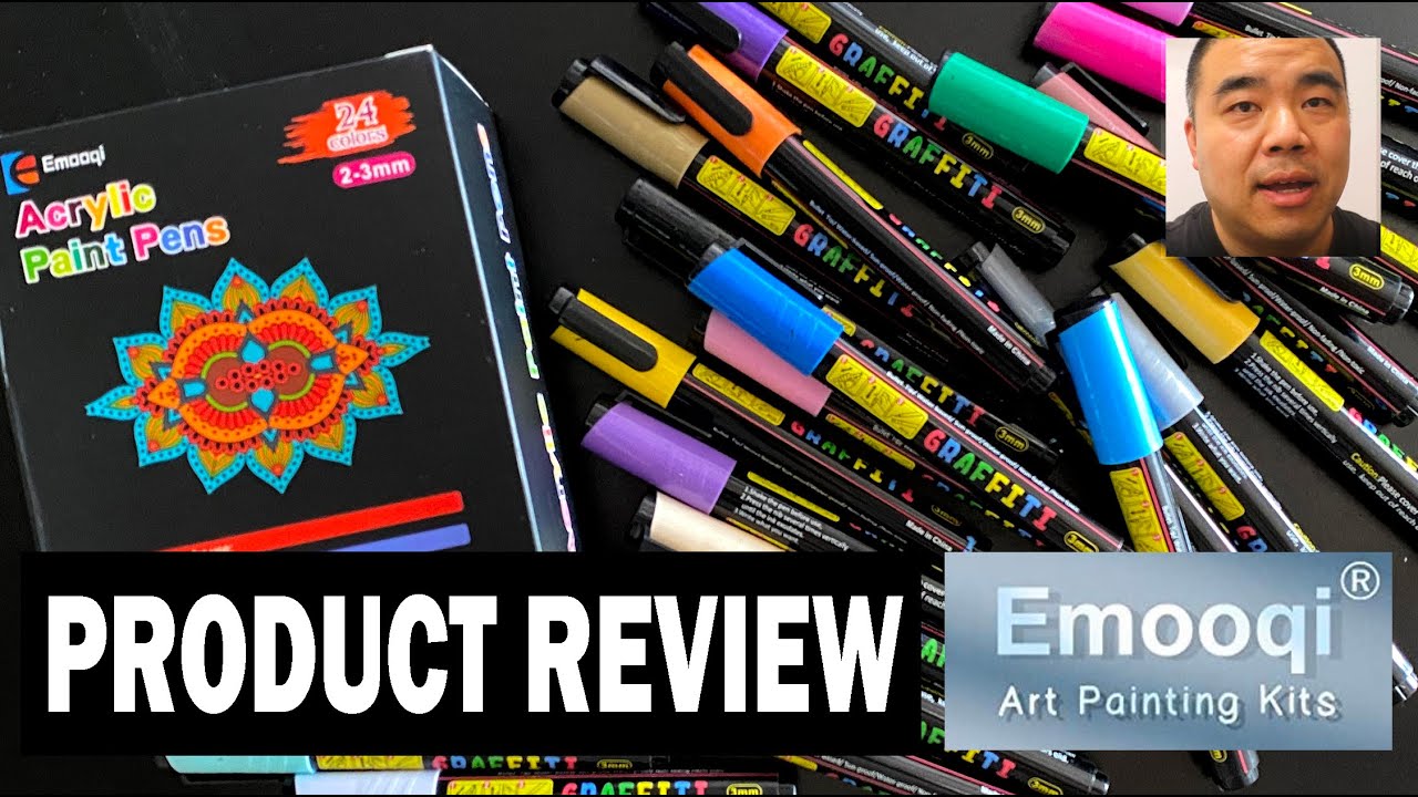 Emooqi Acrylic Paint Pen Reviews, Signing Comic books for DC Comics