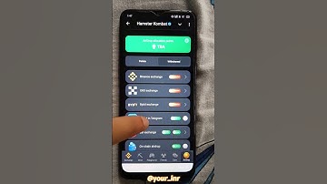 Binance Exchange Option in Hamster Kombat Airdrop 🤑✅