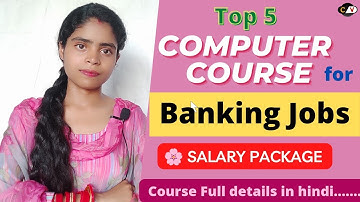 5 Best computer course konsa hai | Banking Jobs के लिए best कंप्यूटर कोर्स @CareerVibes​