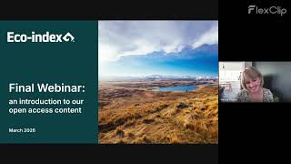 Eco index Final Webinar ‑ March 2026