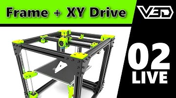 Building a Rat Rig V-Core 3 Part 2 - Frame and XY Drive Assembly