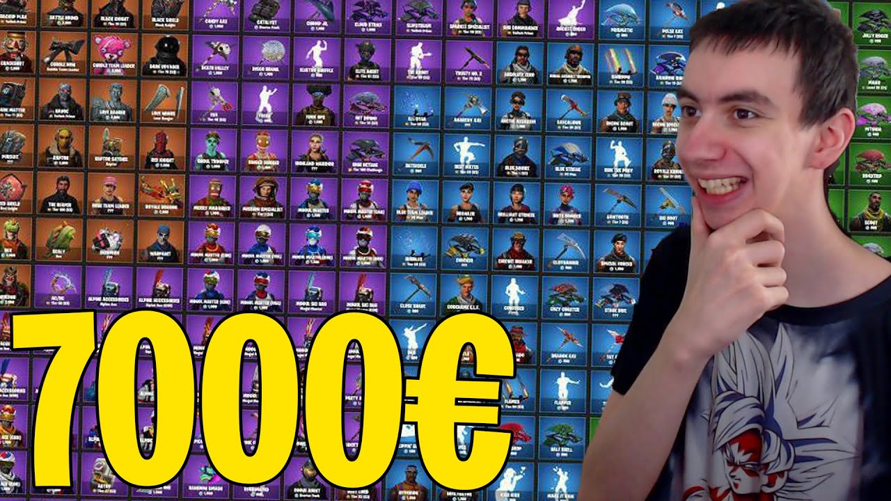 Mon caser Fortnte ! DES SKN Rares !??! - YouTube