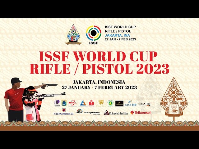 10m Air Pistol Men Finals - 2023 Jakarta (INA) - ISSF World Cup  Rifle/Pistol 