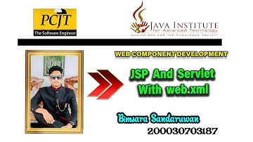 HOW TO USE JSP & SERVLET WITH WEB.XML (BIMSARA SANDARUWAN)  #java   #website   #container