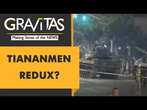 Gravitas: Did China bring out tanks to crush protesters?