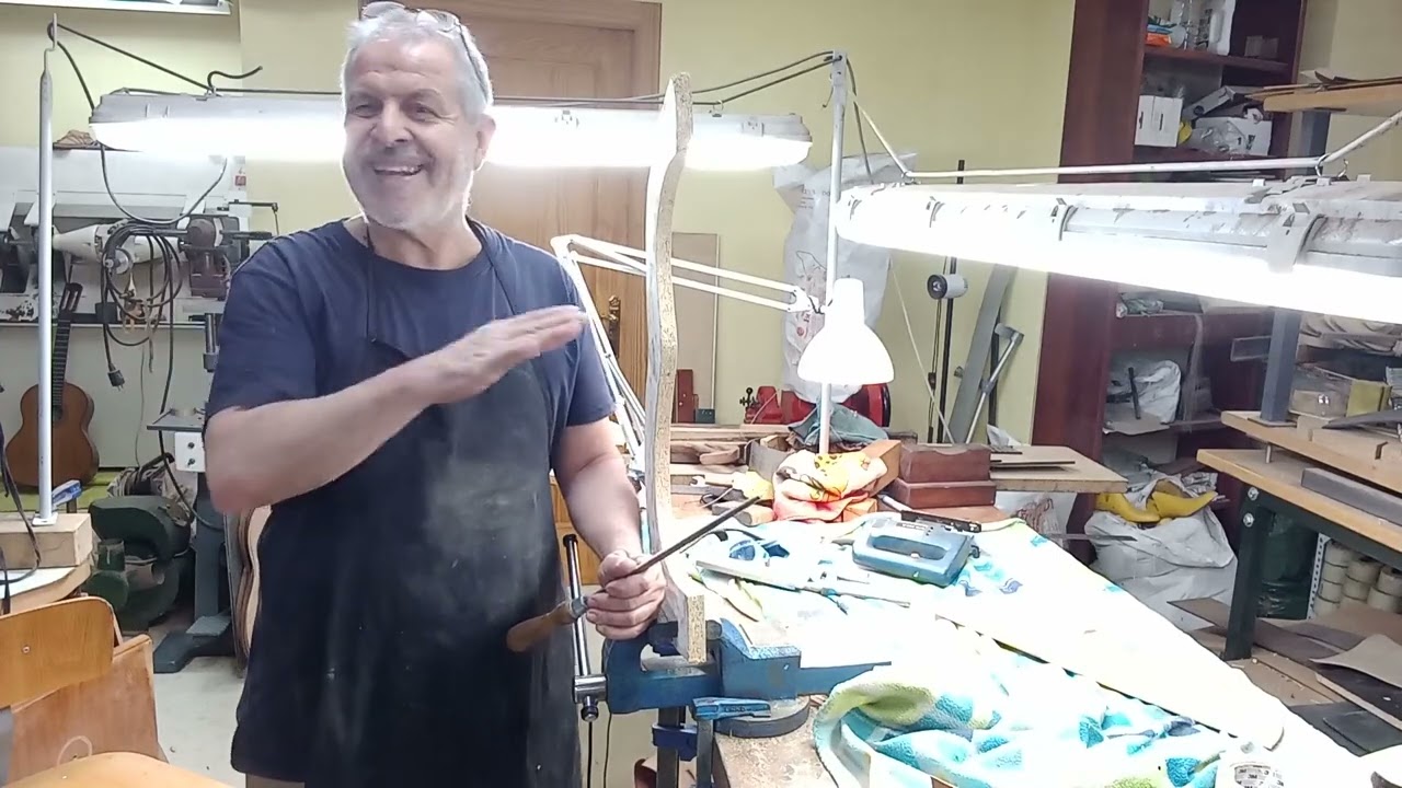 Construccion de guitarra 2, Molde para aros 1.