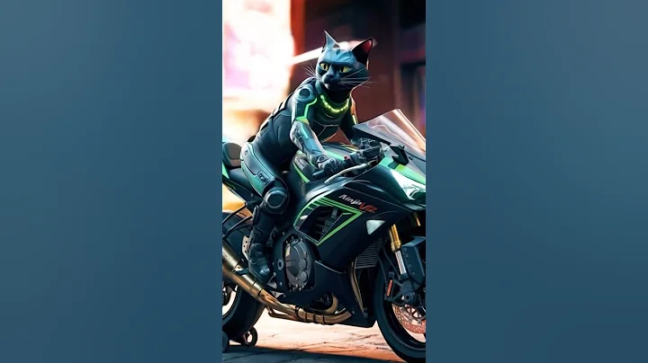 Video 7611081: funny cat bike, cat funny animals