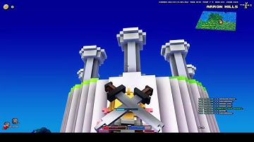 Your first hour in Cube World 2019 as a warrior.