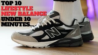 TOP 10 LIFESTYLE SNEAKER MODELS FROM NEW BALANCE! (Back to School)