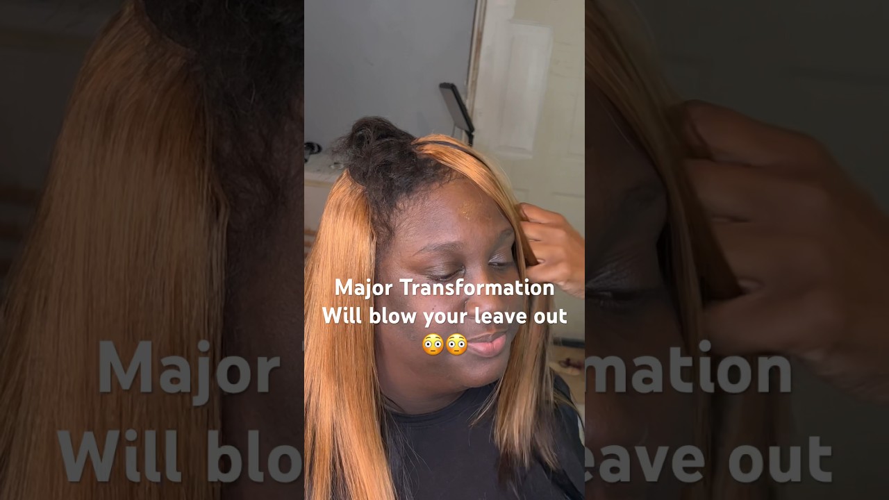 Who blending your leave out like this 🫣🫣