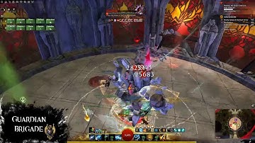 Guild Wars 2: Guardian Brigade [POL] - Keep Construct | Tempest Staff POV