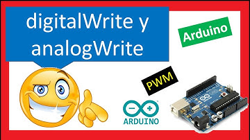 ✔️ analogWrite y digitalWrite en Arduino -👈 PWM en Arduino 😉