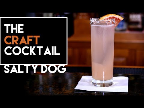 🐶🐶 How To Make The Salty Dog / Easy Gin Cocktails Series 2