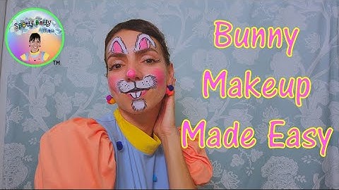 Easy Bunny Face Painting | Step By Step Tutorial