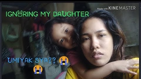 IGNORING MY DAUGHTER PRANK (Umiyak si Natalia???)