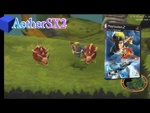 AetherSX2 Jak and Daxter - The Lost Frontier plus Settings & Patch Codes