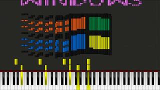 Windows 95 Black Art - DARK MIDI