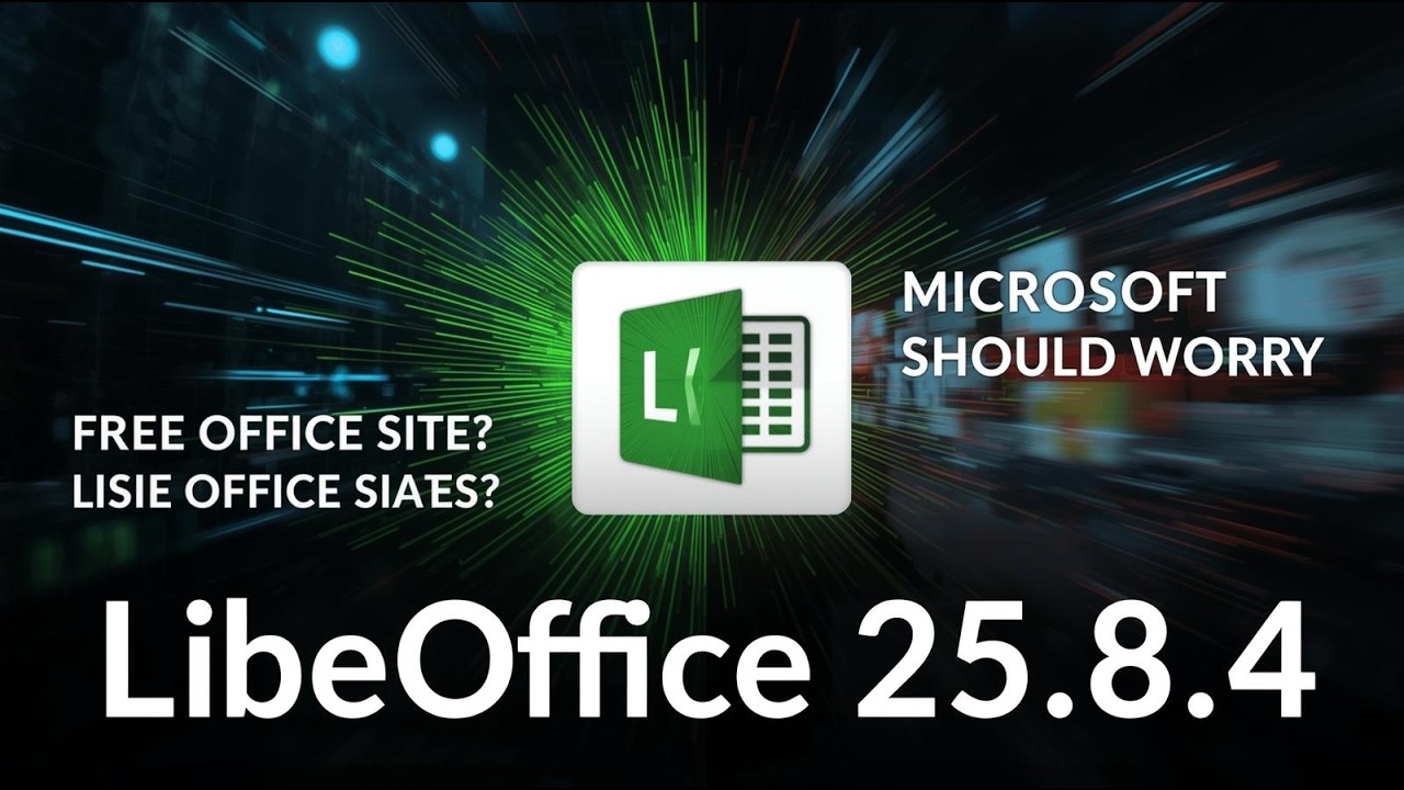 LibreOffice 25.8.4 Explained: The Free Office Suite That’s Quietly Replacing Microsoft Office