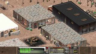 Fallout 2 Low iq unarmed thief adventure part 9 Looting Reddin / no commentary