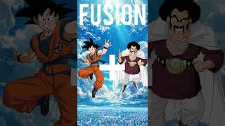 fusion : Goku + Mr. Satan 😱🤯 #anime #goku #dbz #dbs /@DarkSideEdits+q1u2g #viral #shortvideo