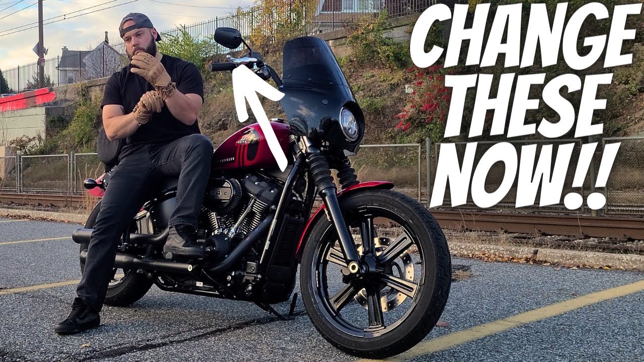 SIMPLE Change to UPGRADE your Harley Street Bob 114 Crossthread