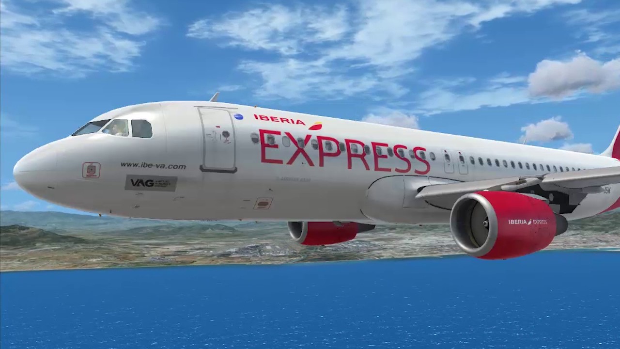 Landing to Málaga (LEMG) Aterrizando en Málaga con FSX YouTube