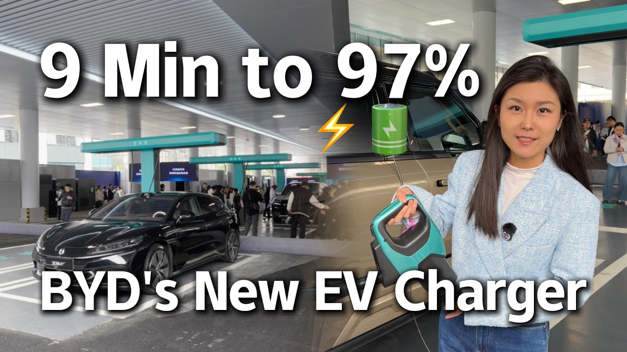 Faster than gas! 9 minutes to 97% with BYD’s insane new charger!