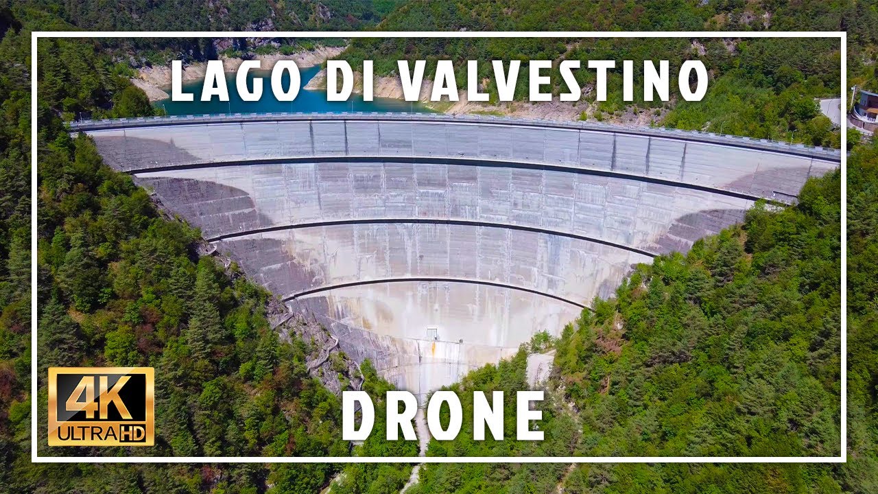 Lago Valvestino - Diga di Ponte Cola - DRONE