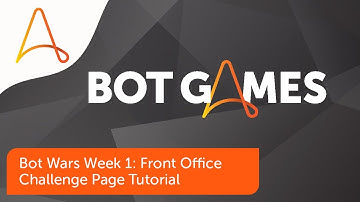 Bot Wars Week 1: Front Office Challenge Page Tutorial | Automation Anywhere Bot Games 2021