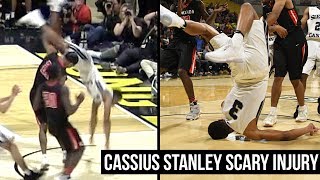 Cassius Stanley Scary Injury: Front Flips Over Defender & Lands on Head