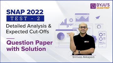 SNAP 2022 Slot 2 Analysis (18th Dec) | SNAP Question Paper & Solution | Score vs Percentile & Cutoff