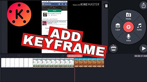 How to Add Keyframes in KineMaster 2025?