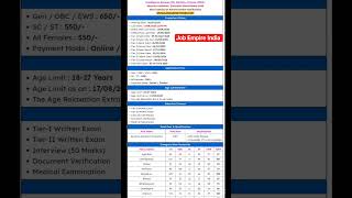 IB Security Assistant Recruitment 2025 | 10th Pass Govt Job 😱 #shorts #IBRecruitment