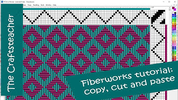 Fiberworks PCW: copy, cut and paste of the components of your design