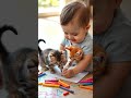 #baby #cat #cartoon