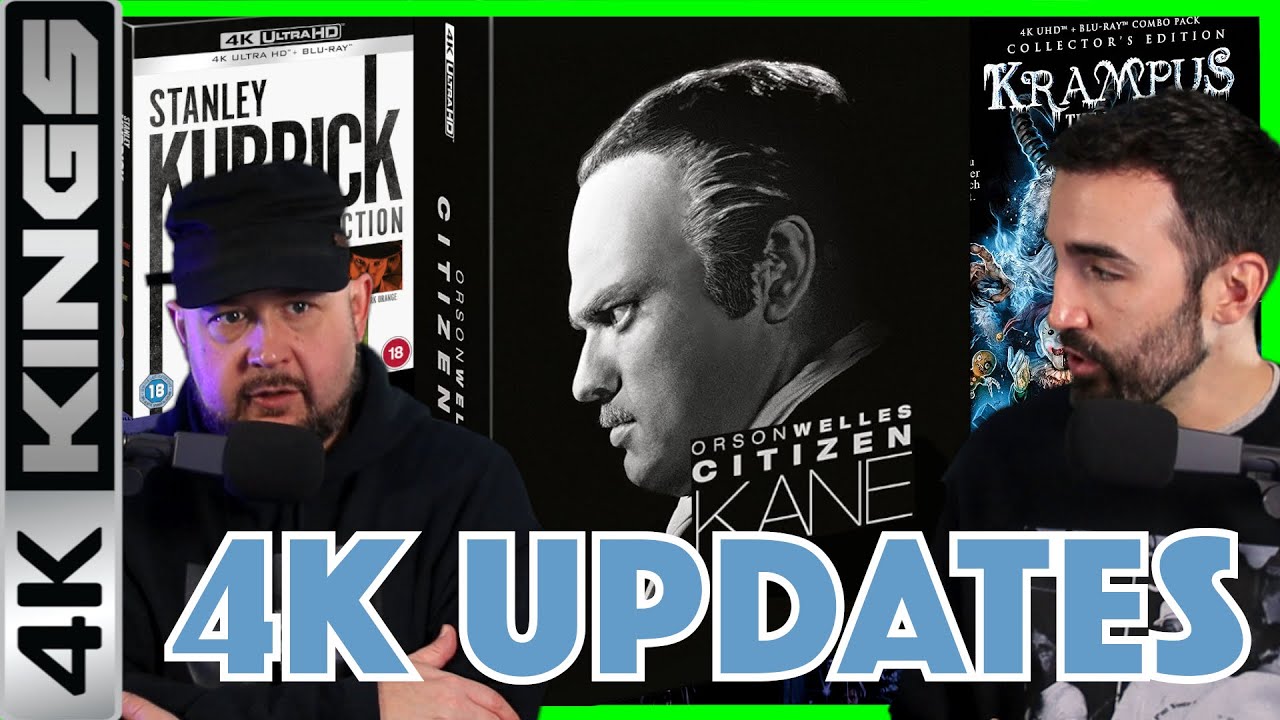 CITIZEN KANE 4K COLLECTOR'S EDITION, STANLEY KUBRICK 4K FILM COLLECTION, KRAMPUS 4K, CANDYMAN & MORE