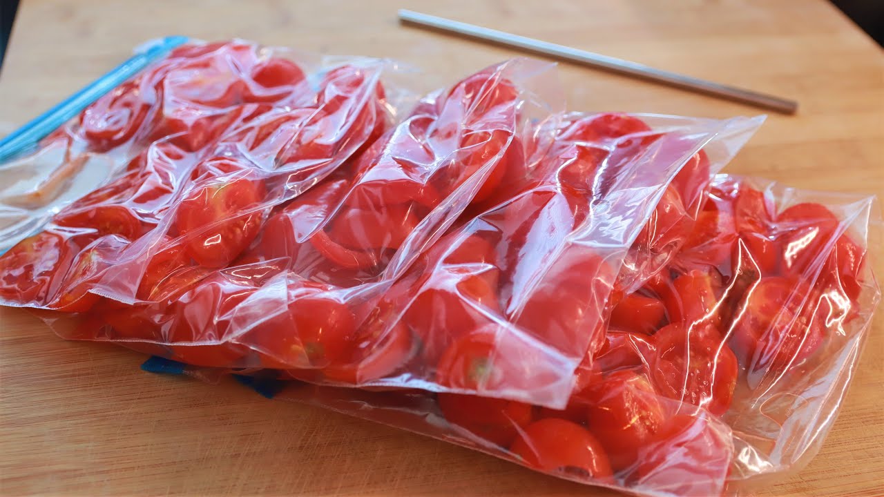 За 5 минут свежие помидоры круглый год! # 710