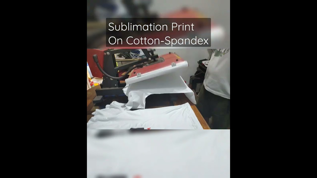 Sublimation Print on Cotton Spandex 