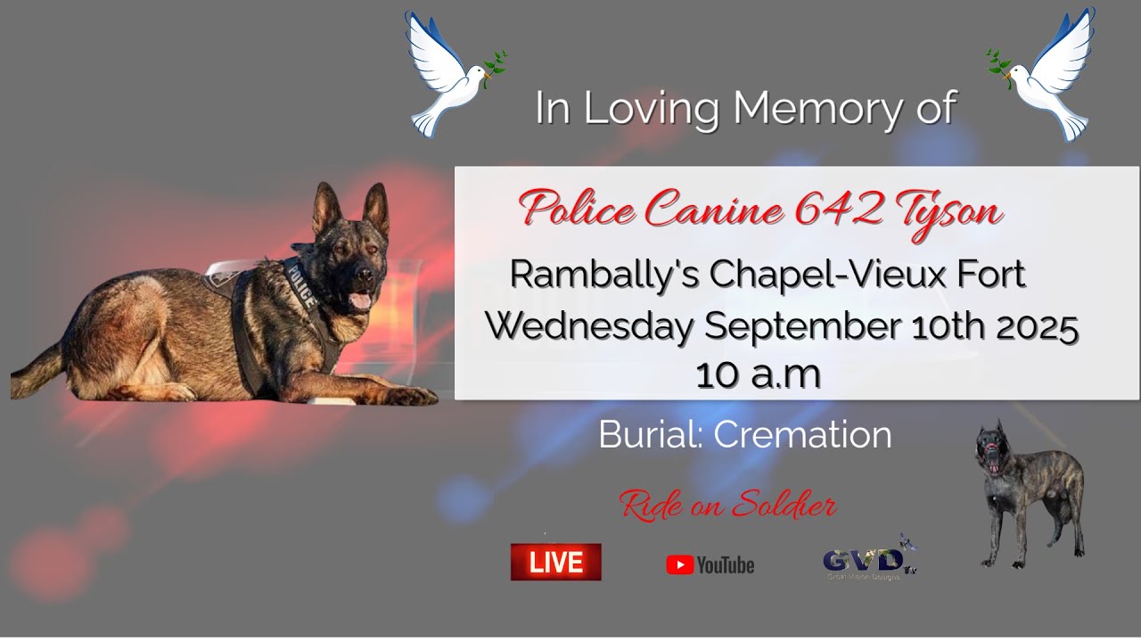 In loving Memory of Police Canine 642 Tyson