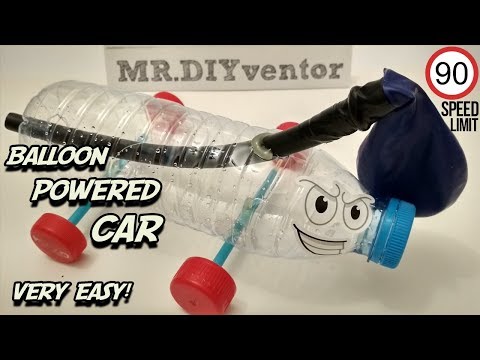 วีดีโอ: คุณจะทำให้รถขับเคลื่อนด้วยบอลลูนเคลื่อนที่ได้อย่างไร?