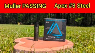Pattern testing Muller PASSING choke with Apex S3 steel!! (I was NOT expecting this!)