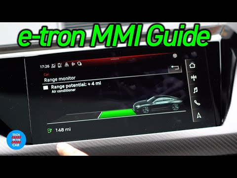 Audi e-tron MMI Guide (e-tron, e-tron GT, Q EVs)