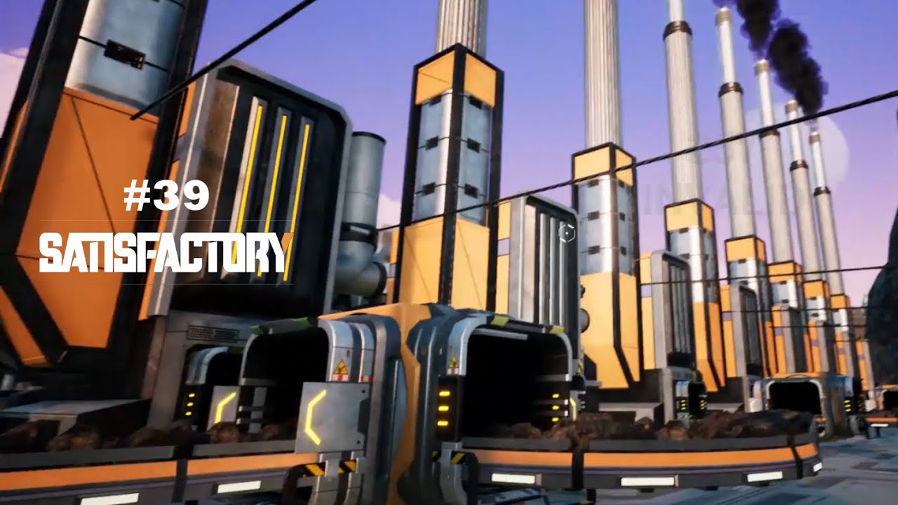 Satisfactory 39 Le rendement du charbon YouTube