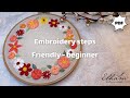 Embroidery step by step for beginners, PDF Pattern: &#39;Summer wreath&#39;  2023