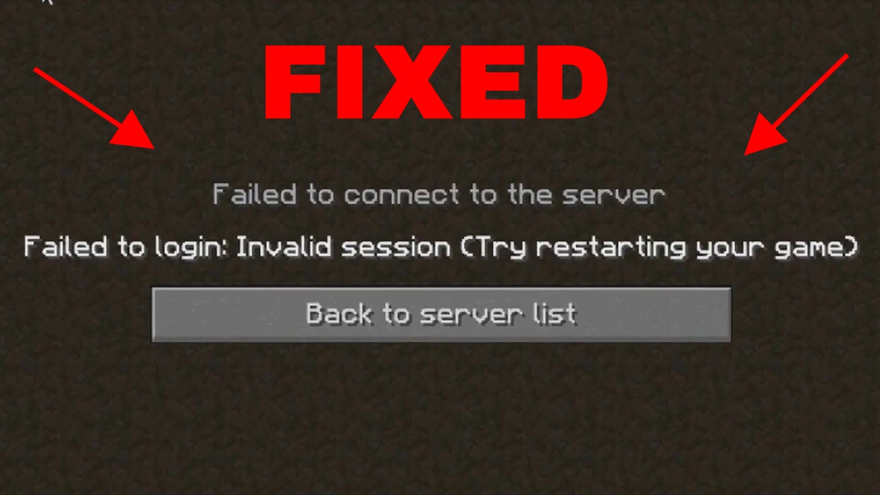 Minecraft Login Failed Invalid Session Meadow Dixon